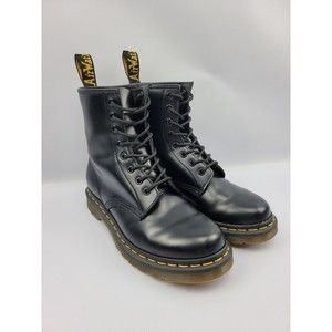 Dr. Martens 1460W Smooth Leather Lace Up Boots Size 8